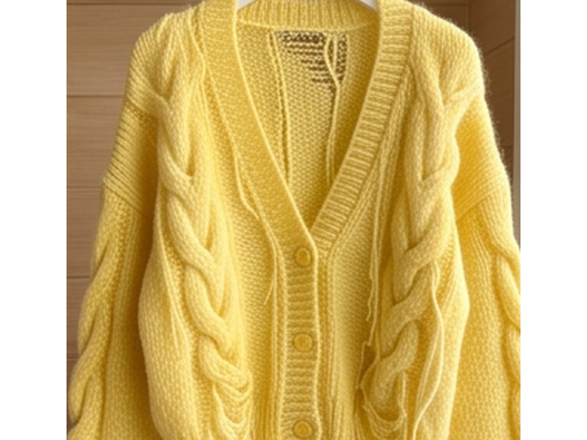 Deconstructed Cardigan