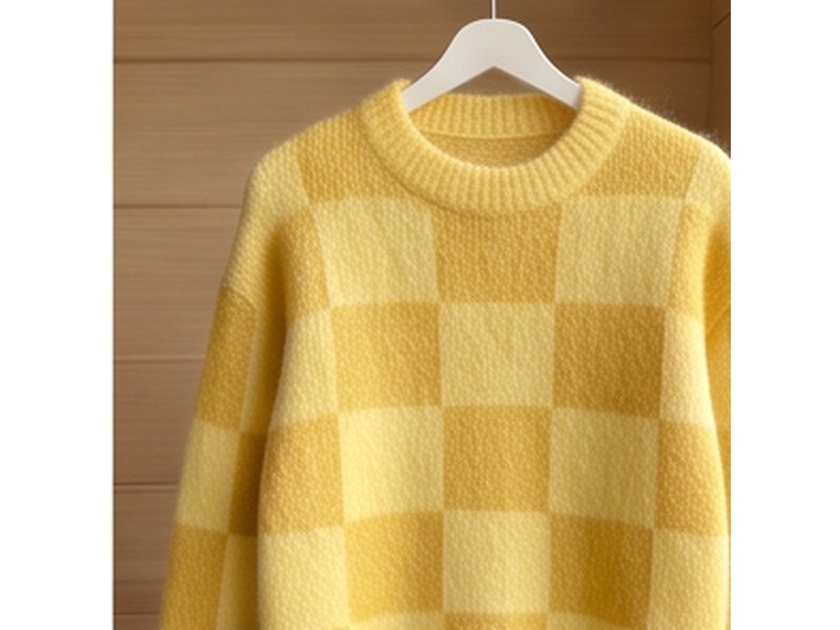 Checkerboard Sweater